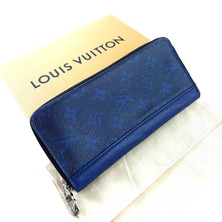 Blue Monogram Zippy Wallet Vertical Long Wallet M30447