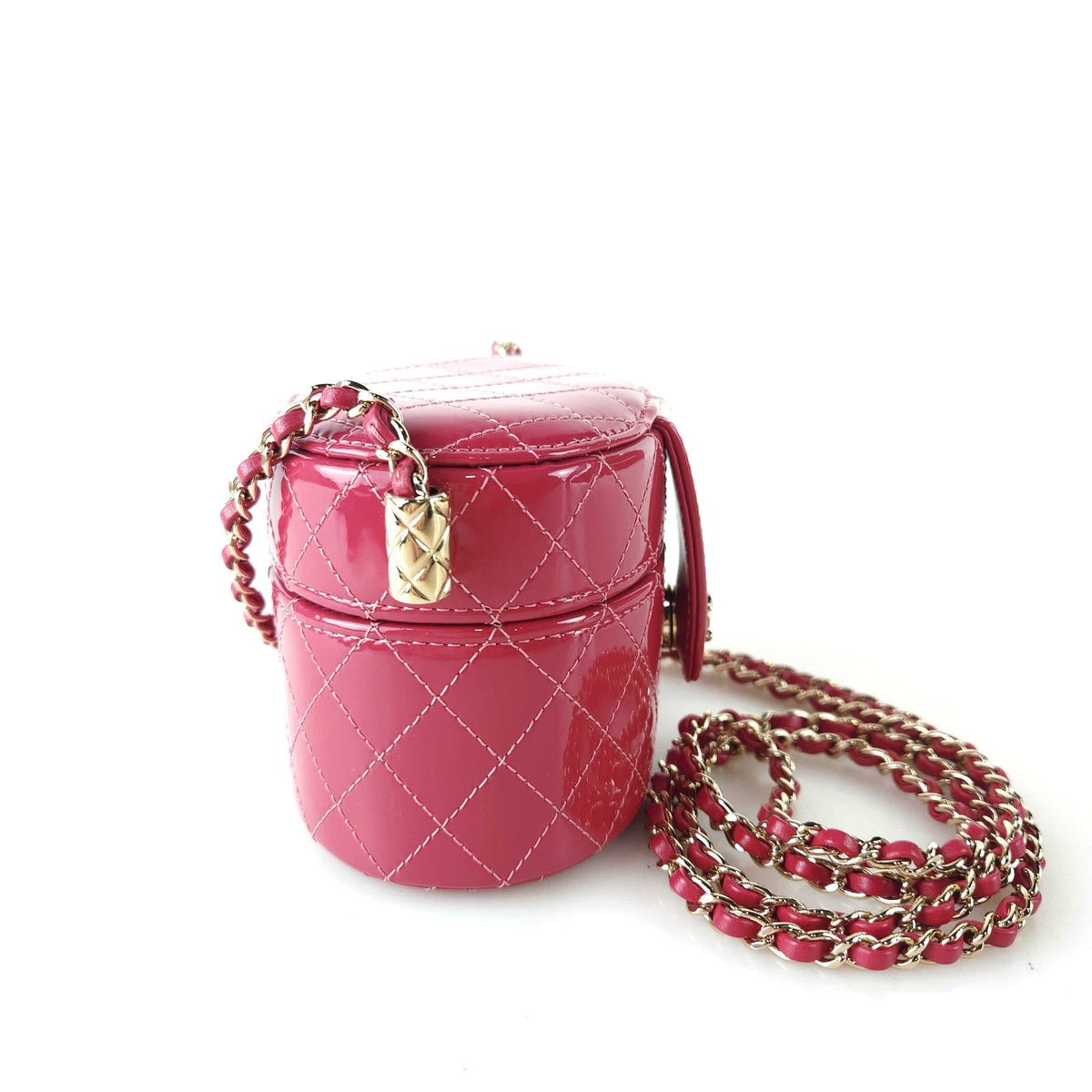 Mini Patent Cosmetic Case Crossbody Bag AP1573