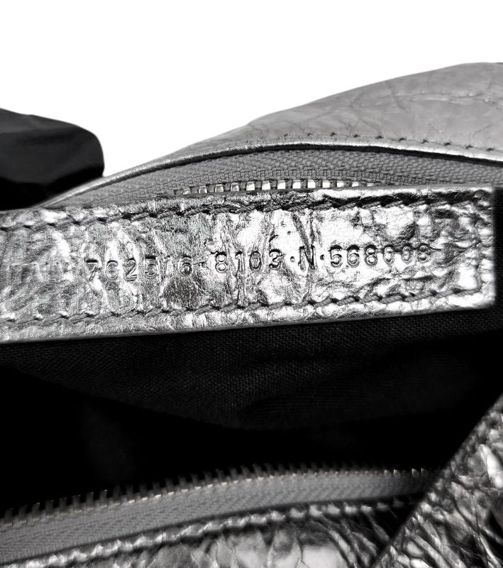 Balenciaga Silver Super Vigi XS