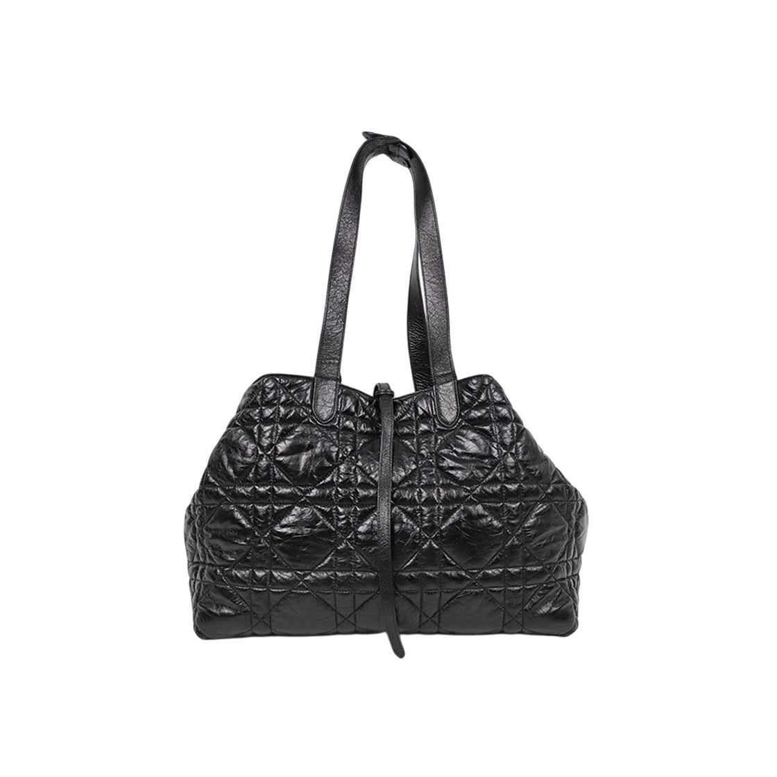 Dior Black Tujuh Large Shoulder Bag