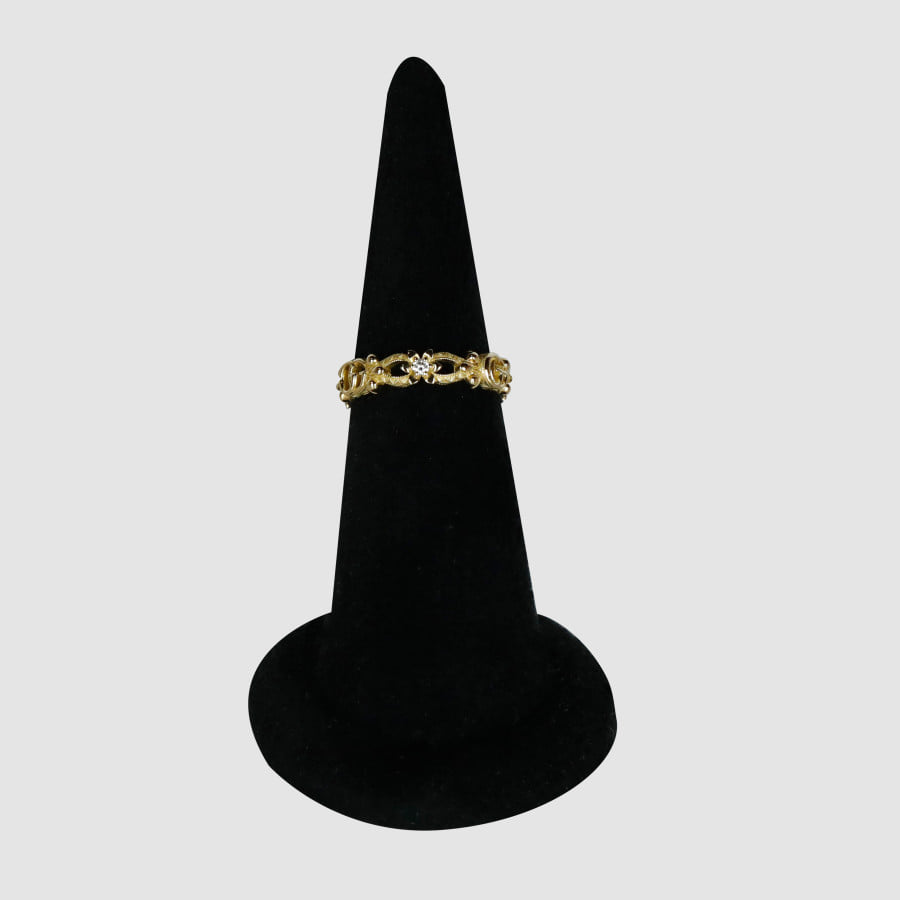 9 Flora Diamond Ring