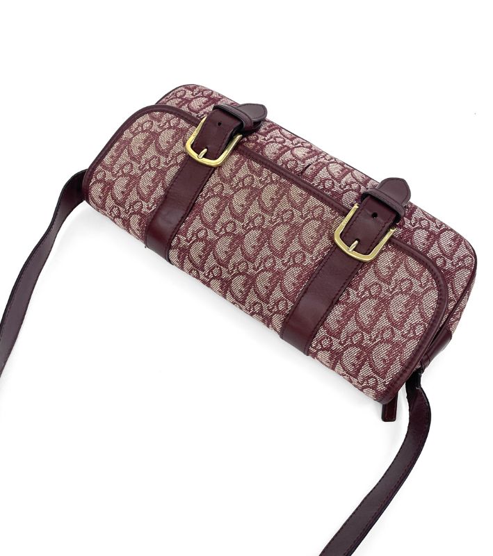 Dior Red Oblique Shoulder Bag