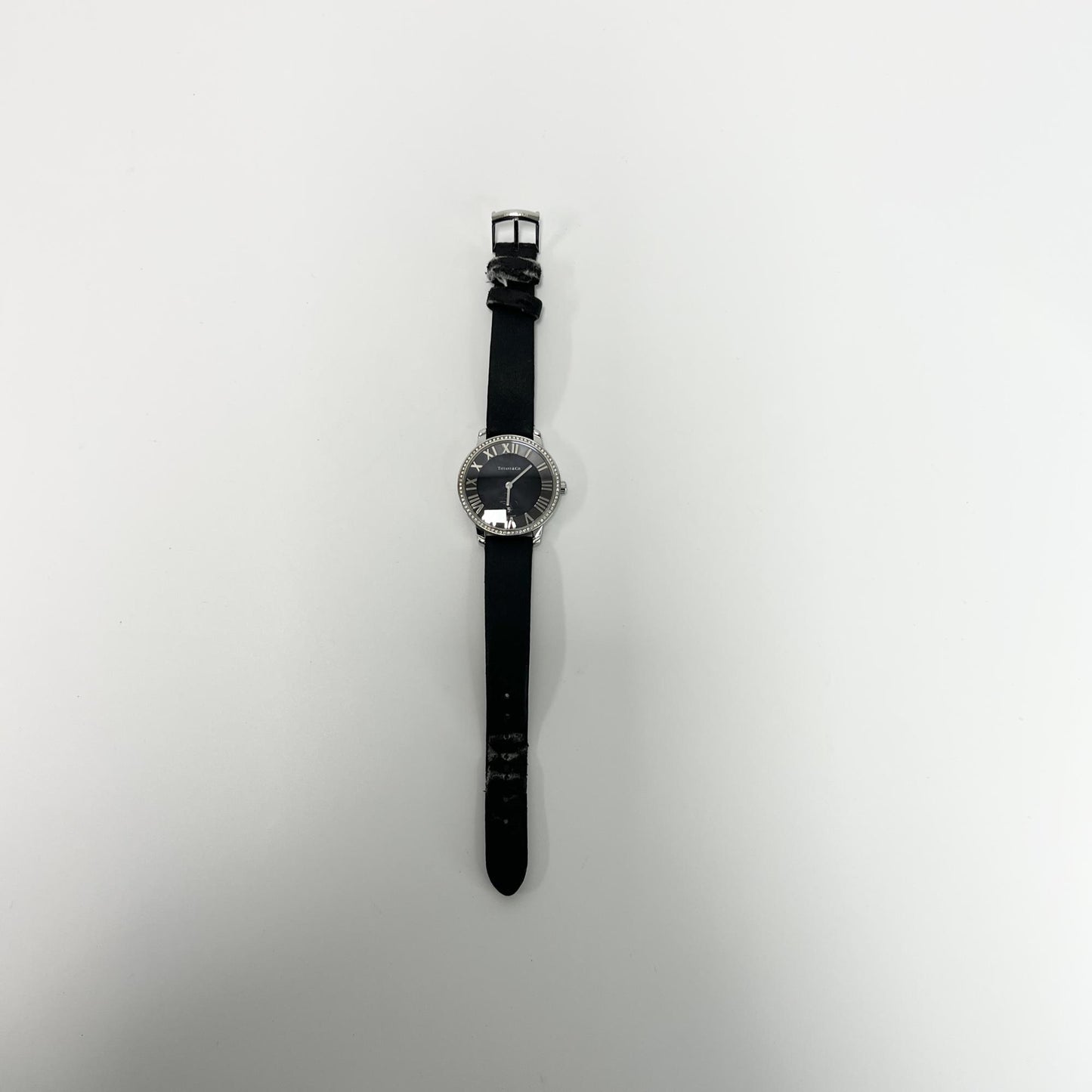 Tiffany & Co. Atlas Black Dial Watch