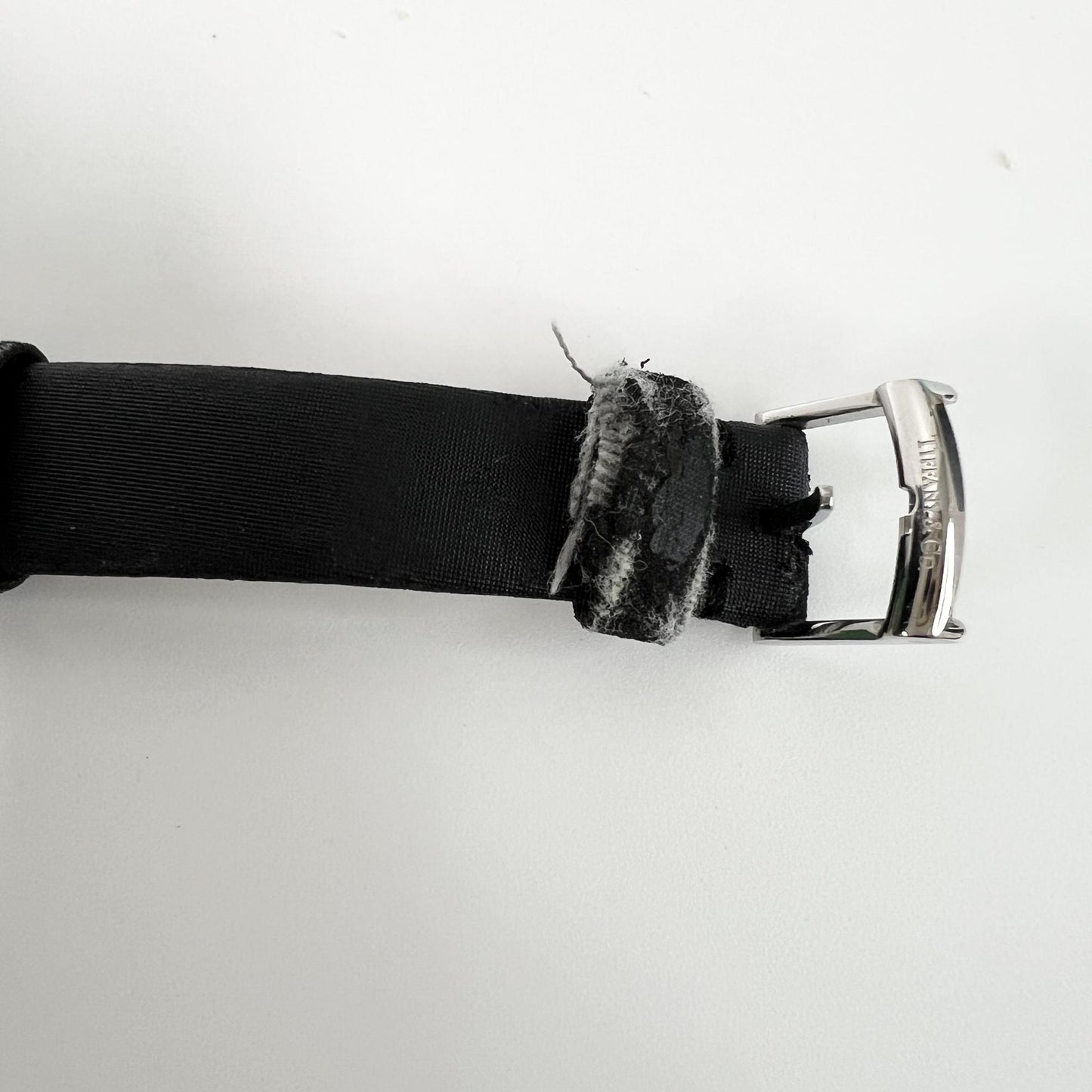 Tiffany & Co. Atlas Black Dial Watch
