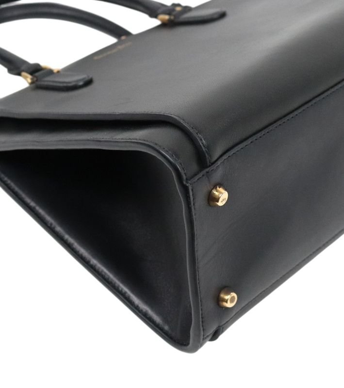 Dior Black Leather 2-Way Bag