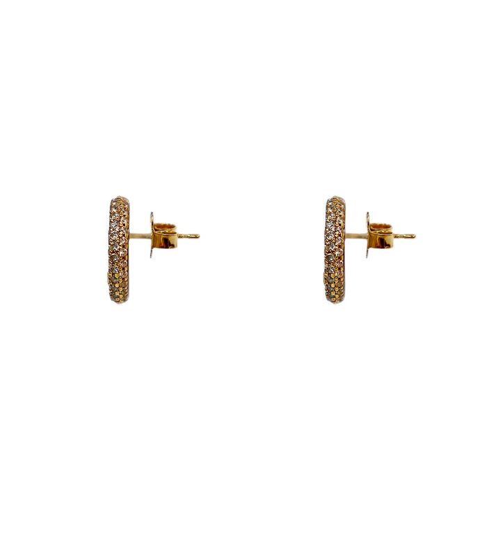 Louis Vuitton Louise by Night Gold Earrings