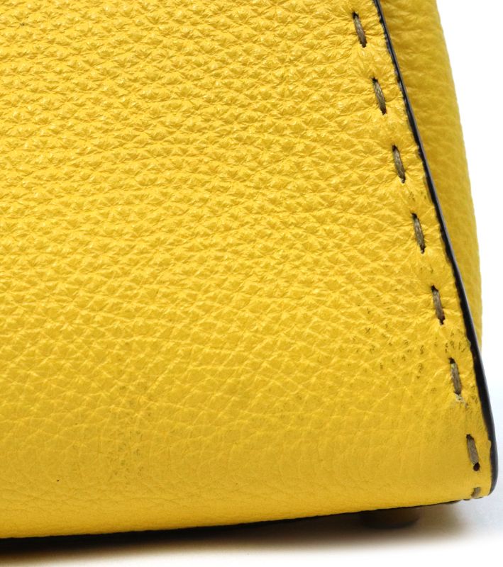 Fendi Yellow Small Celeria Picaboo