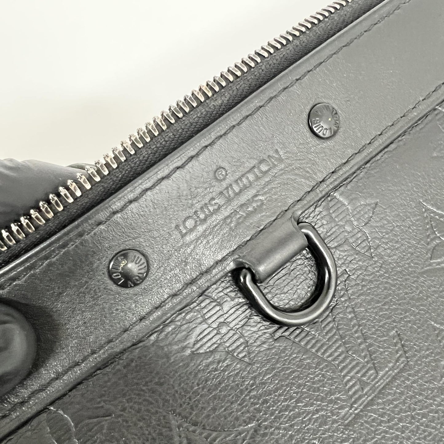 Louis Vuitton Monogram Shadow Leather Pochette Jour GM