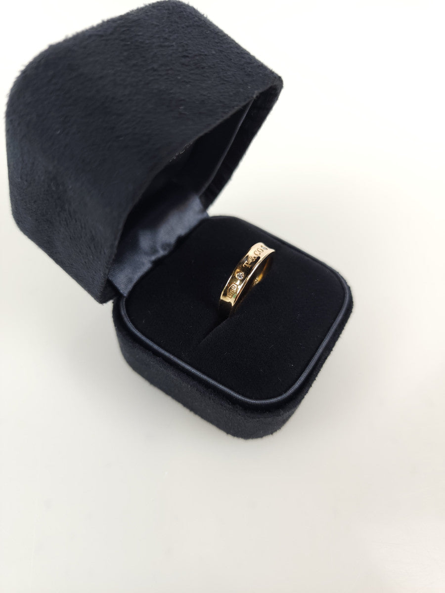 8 Diamond 1837 Gold Ring
