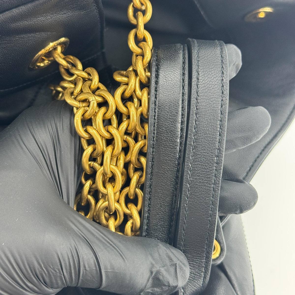 Saint Laurent Jamie Chain Crossbody Bag Black
