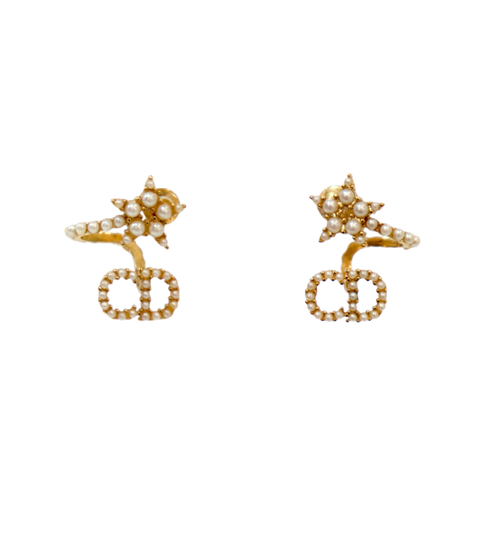 Dior Claire pearl earrings