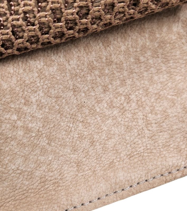 Chanel Beige Suede Quilted CC Flap Shoulder Bag in Suede