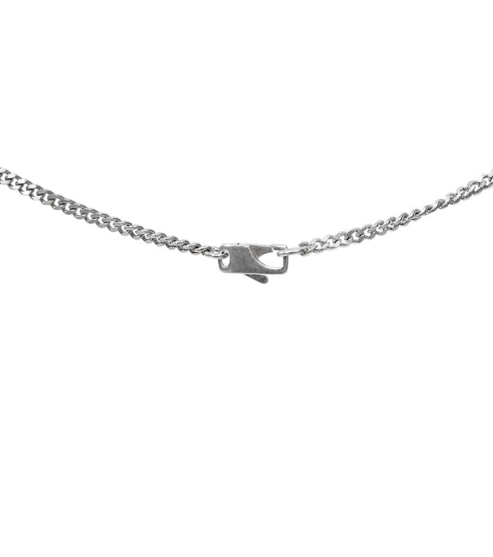 Gucci Round Interlocking G Silver Necklace
