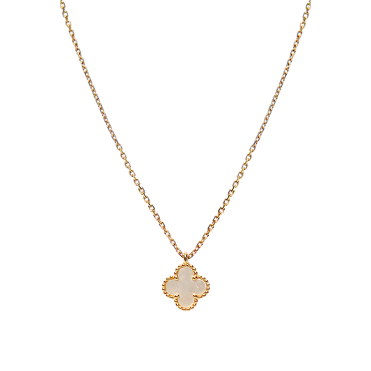 Van Cleef & Arpels Sweet Mother-of-Pearl Alhambra Necklace