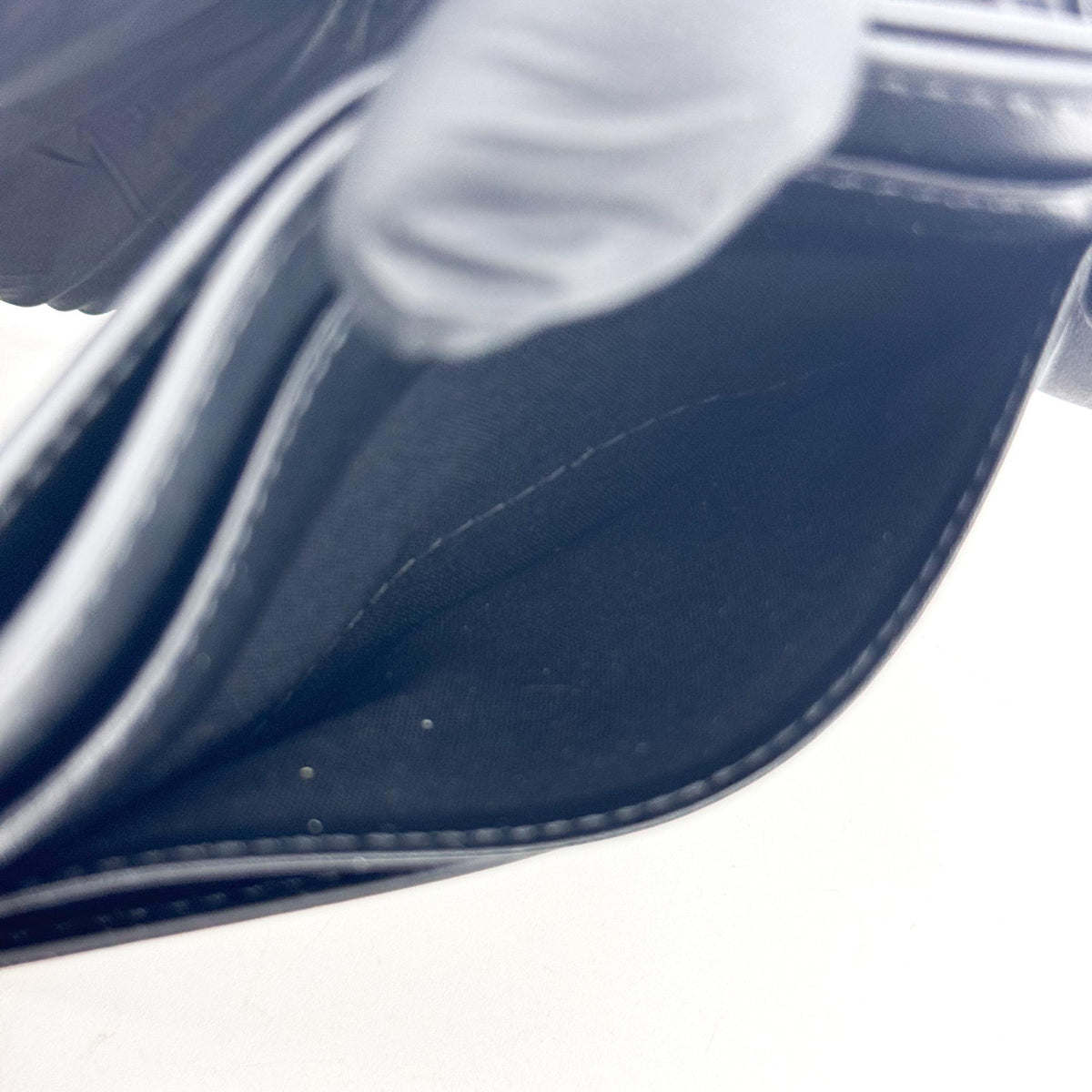 Celine Triomphe Canvas Card Holder Black