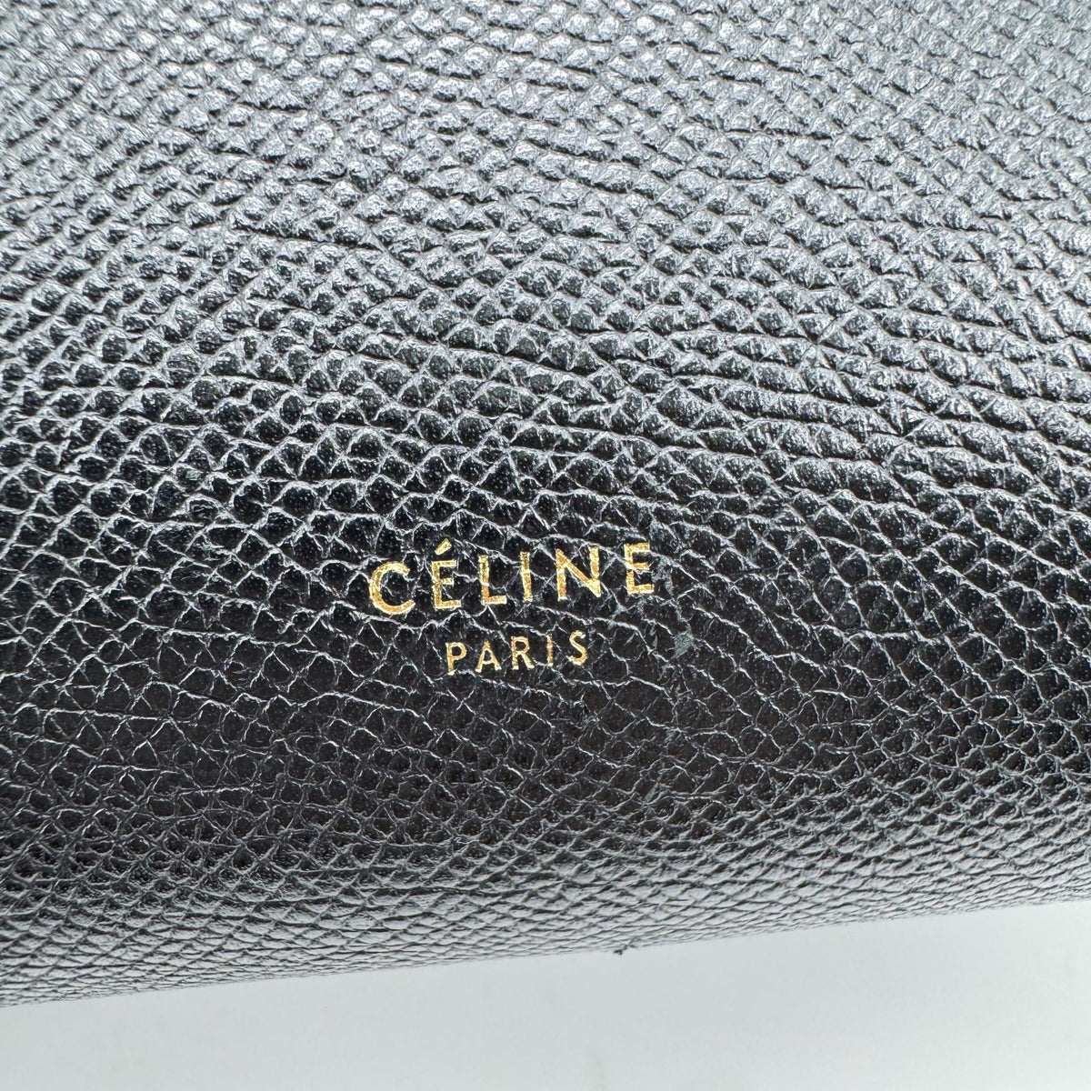 Celine Nano Belt Bag Grained Calfskin Black