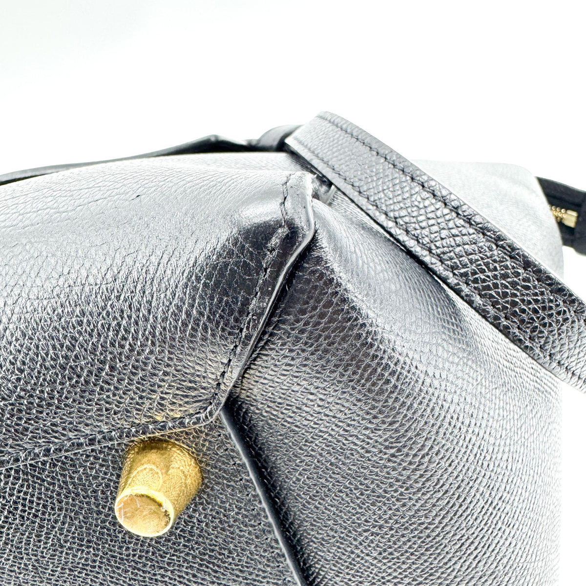 Celine Nano Belt Bag Grained Calfskin Black