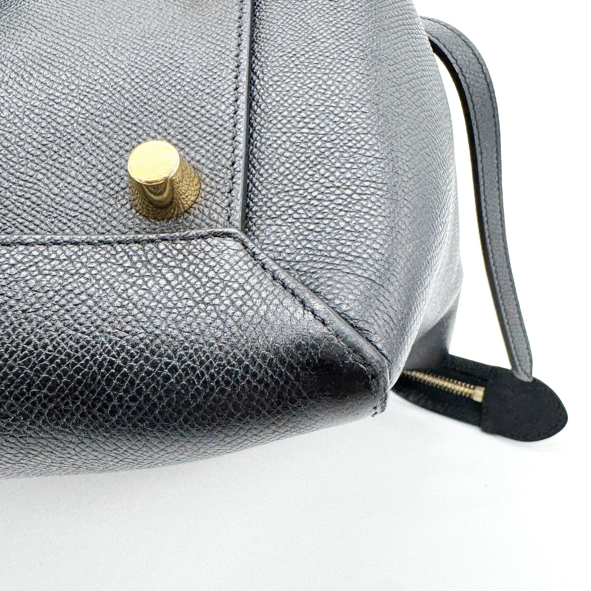 Celine Nano Belt Bag Grained Calfskin Black