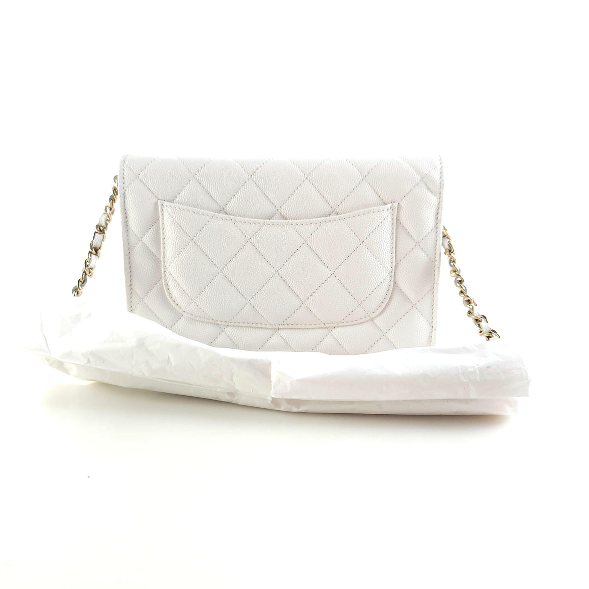 Classic Caviar Casino Charm Chain Wallet Crossbody Bag WOCAP3076