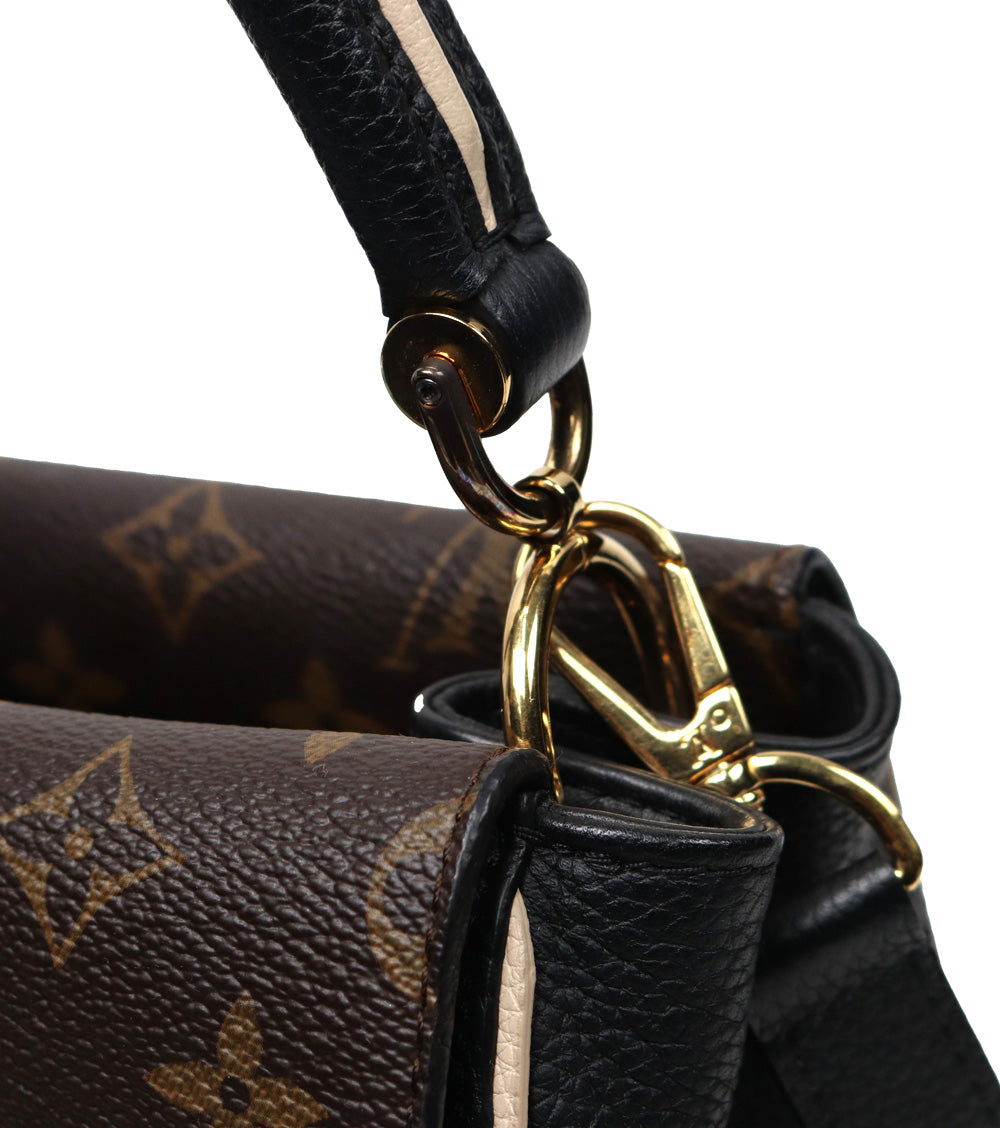 Louis Vuitton Monogram Double V-Flap Shoulder Bag