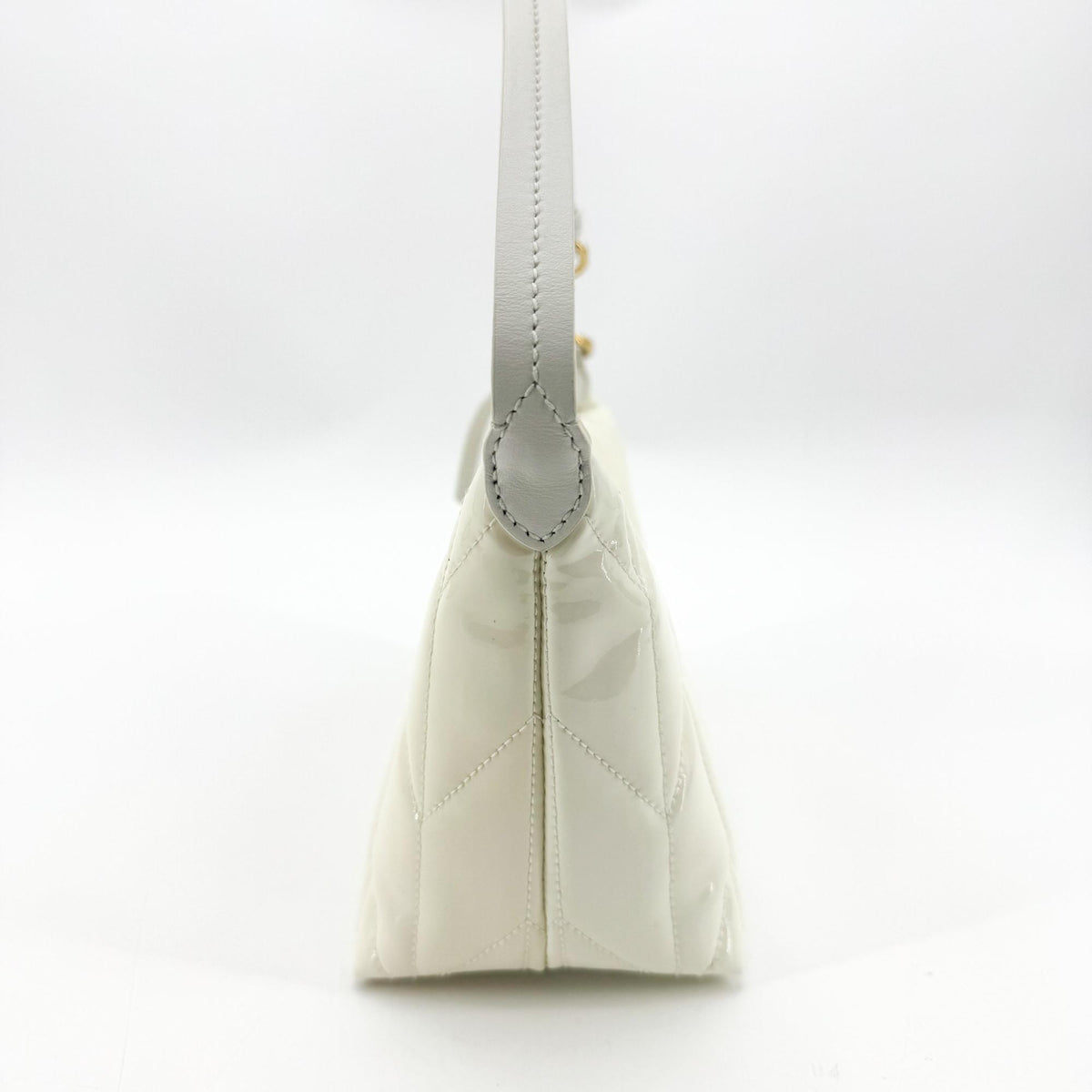 Miu Miu Spirit Matelassé Mini Bag White