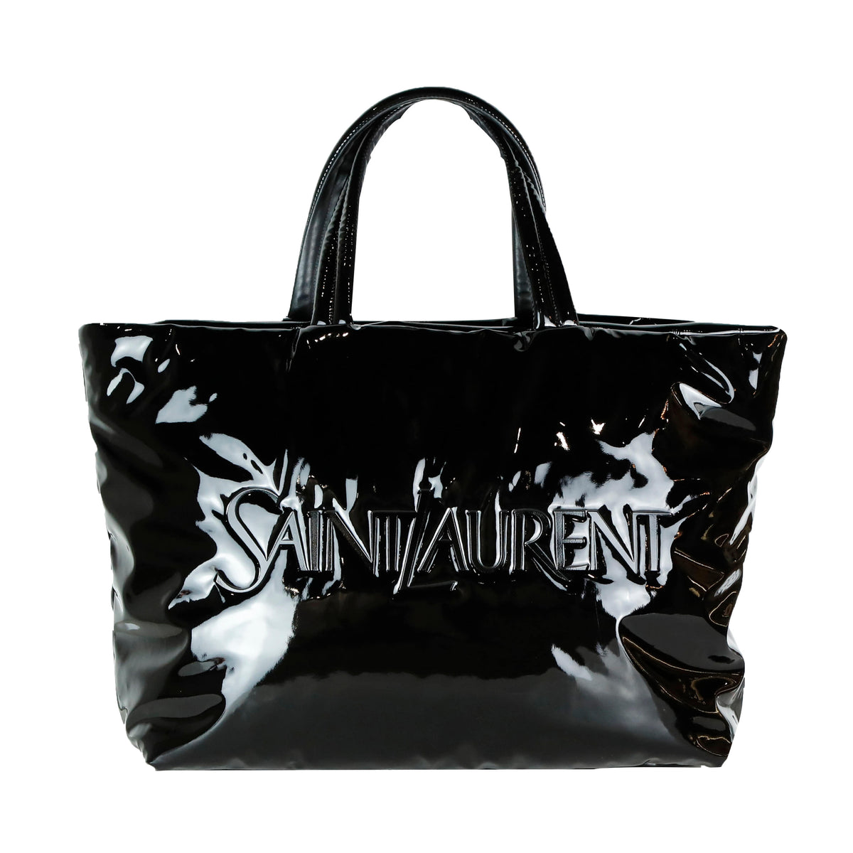 Patent Maxi Tote Bag 777487