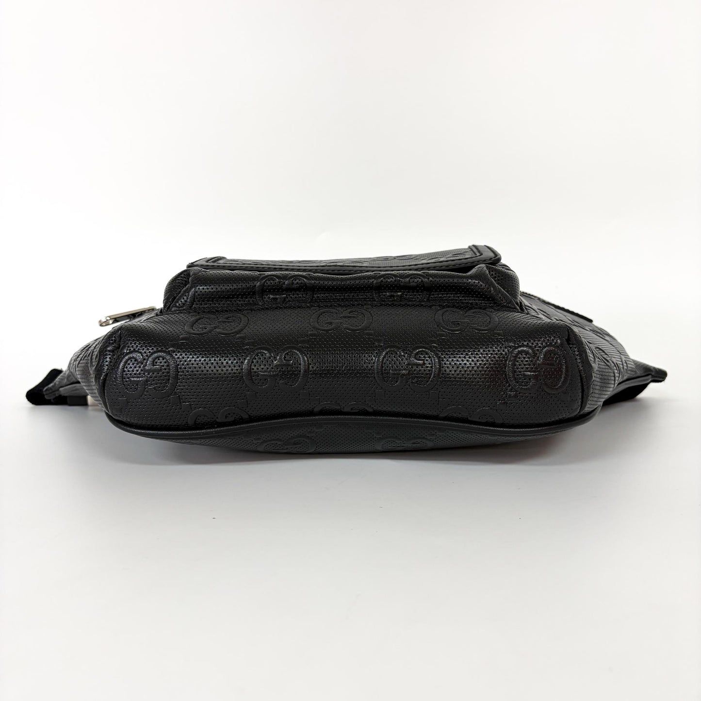 Gucci GG Embossed Belt Bag Black