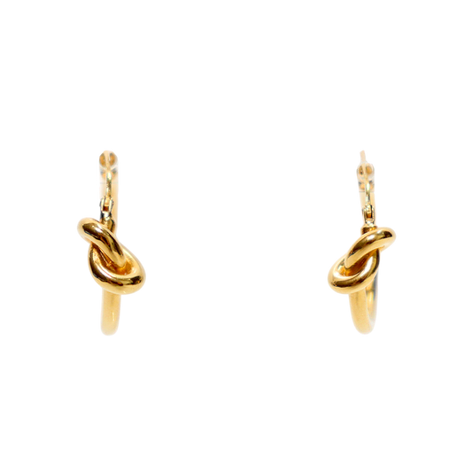 Céline Note Gold Earrings