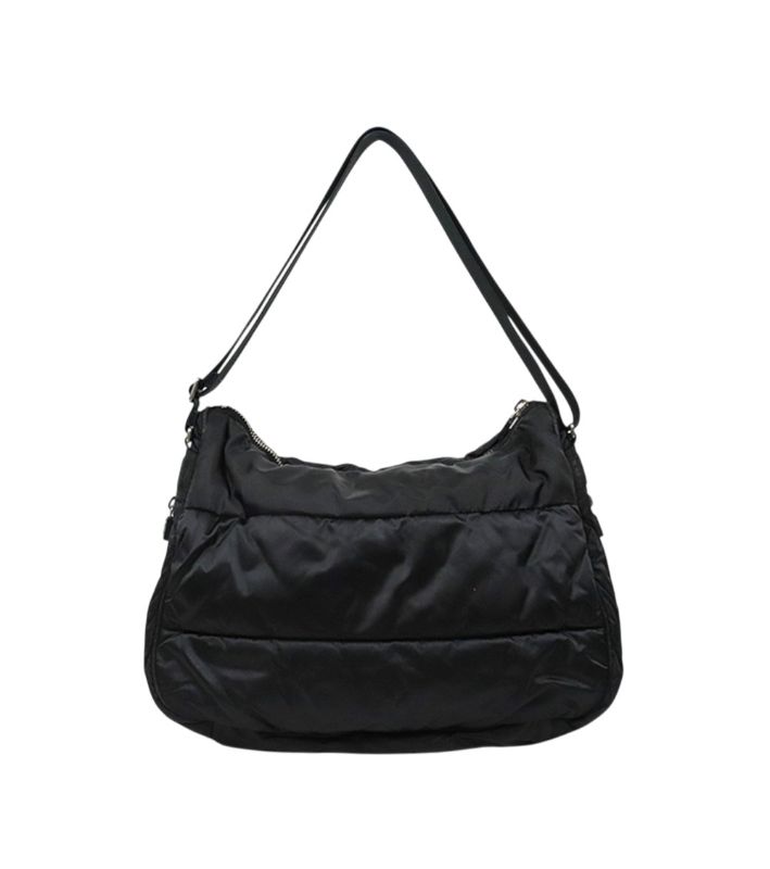 Chanel Black Nylon Sports Shoulder Bag