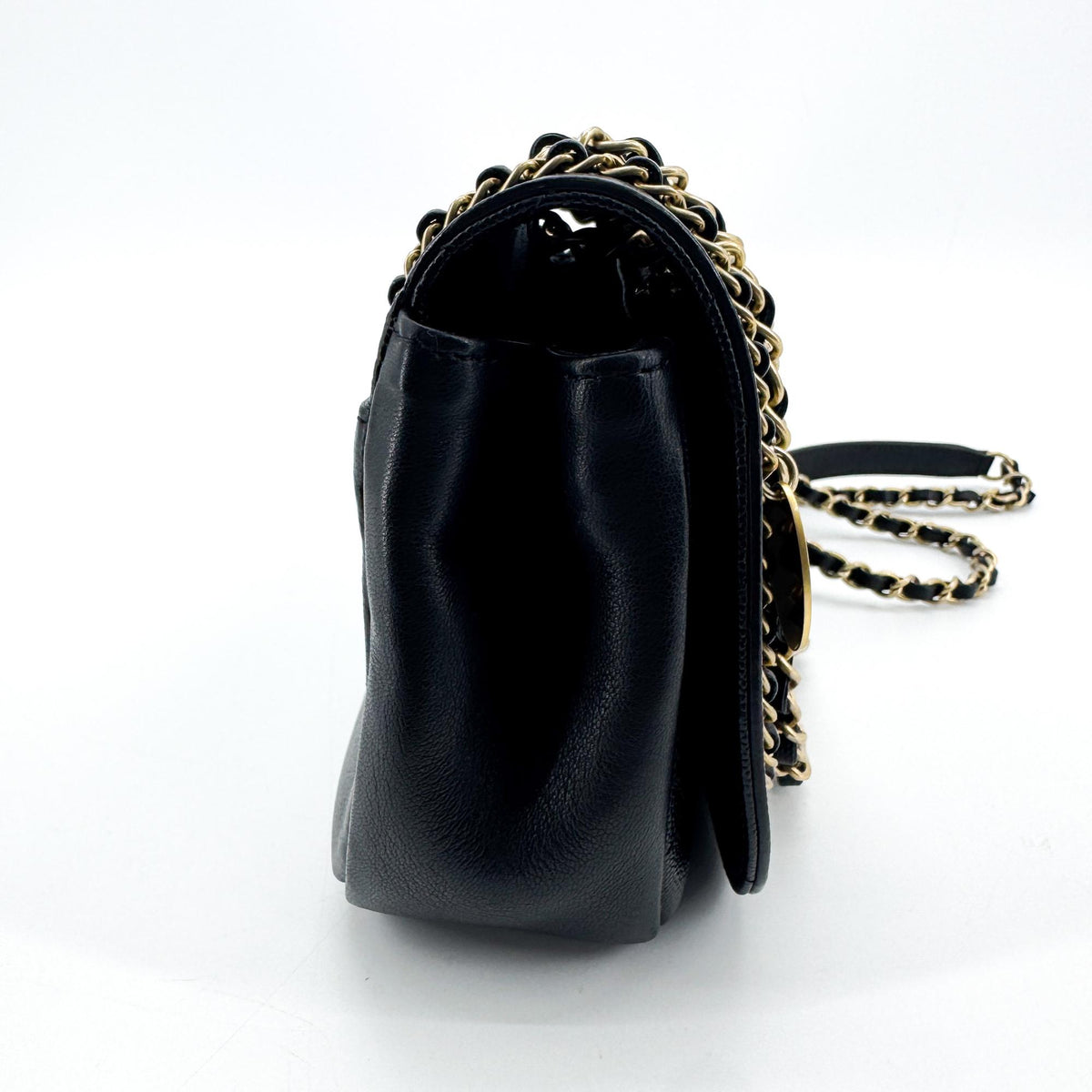 Chanel Chain Around Flap Shoulder Bag Black