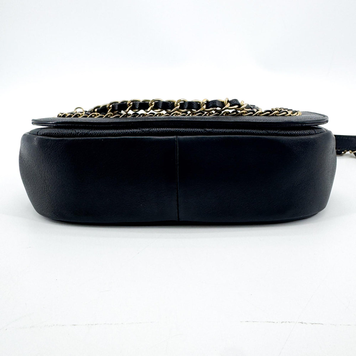 Chanel Chain Around Flap Shoulder Bag Black