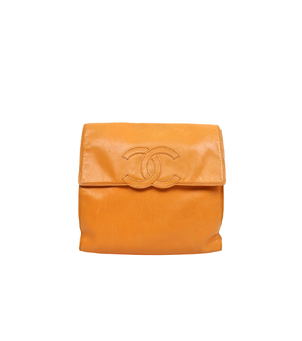 Chanel Brown CC Flap Crossbody Bag