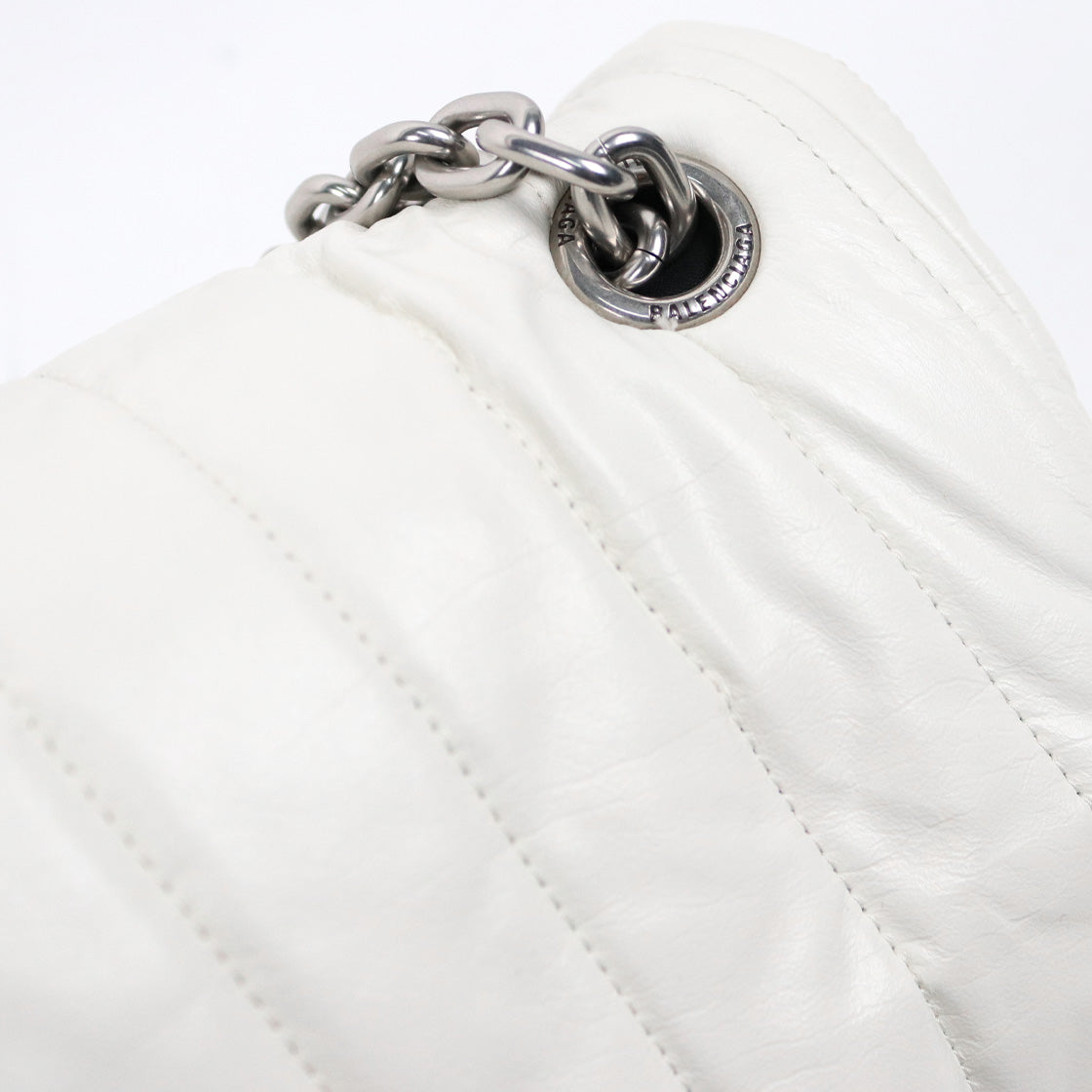 Balenciaga White Medium Monaco