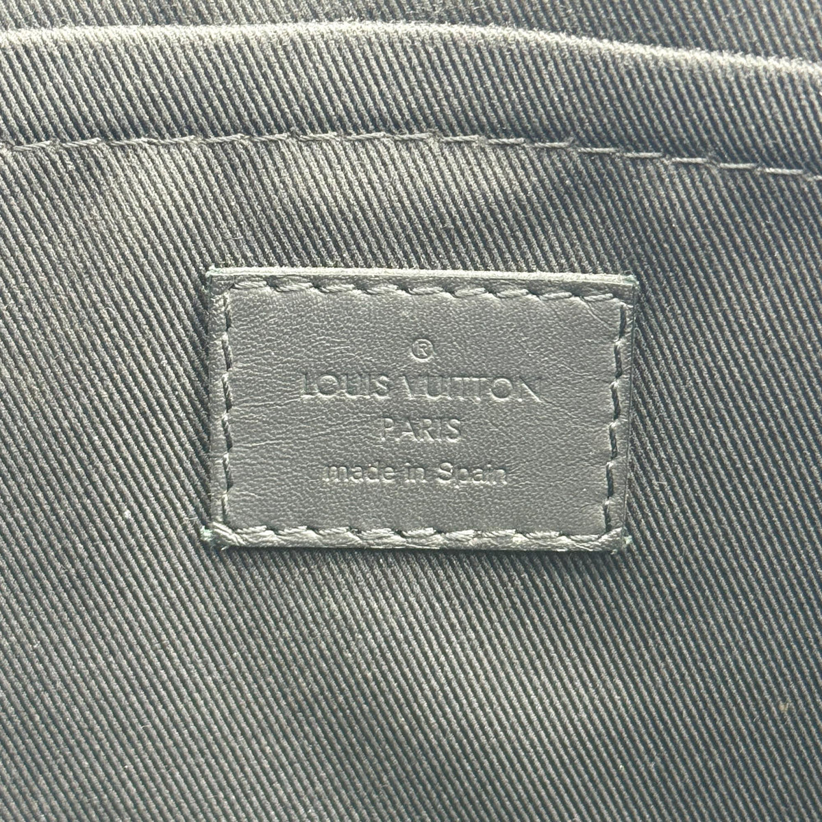 Louis Vuitton Monogram Shadow Discovery Pochette Clutch