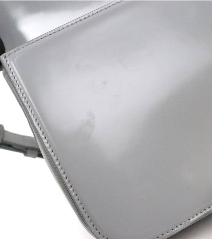 Gucci Gray Small Leather Siena Shoulder Bag