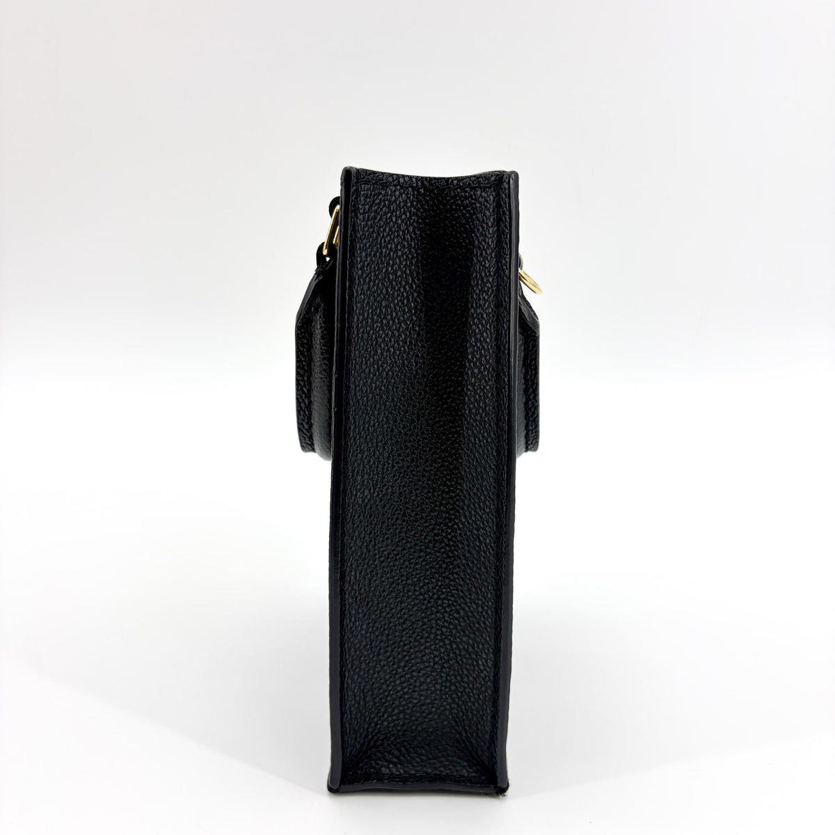 Louis Vuitton Petit Sac Plat Monogram Empreinte Black