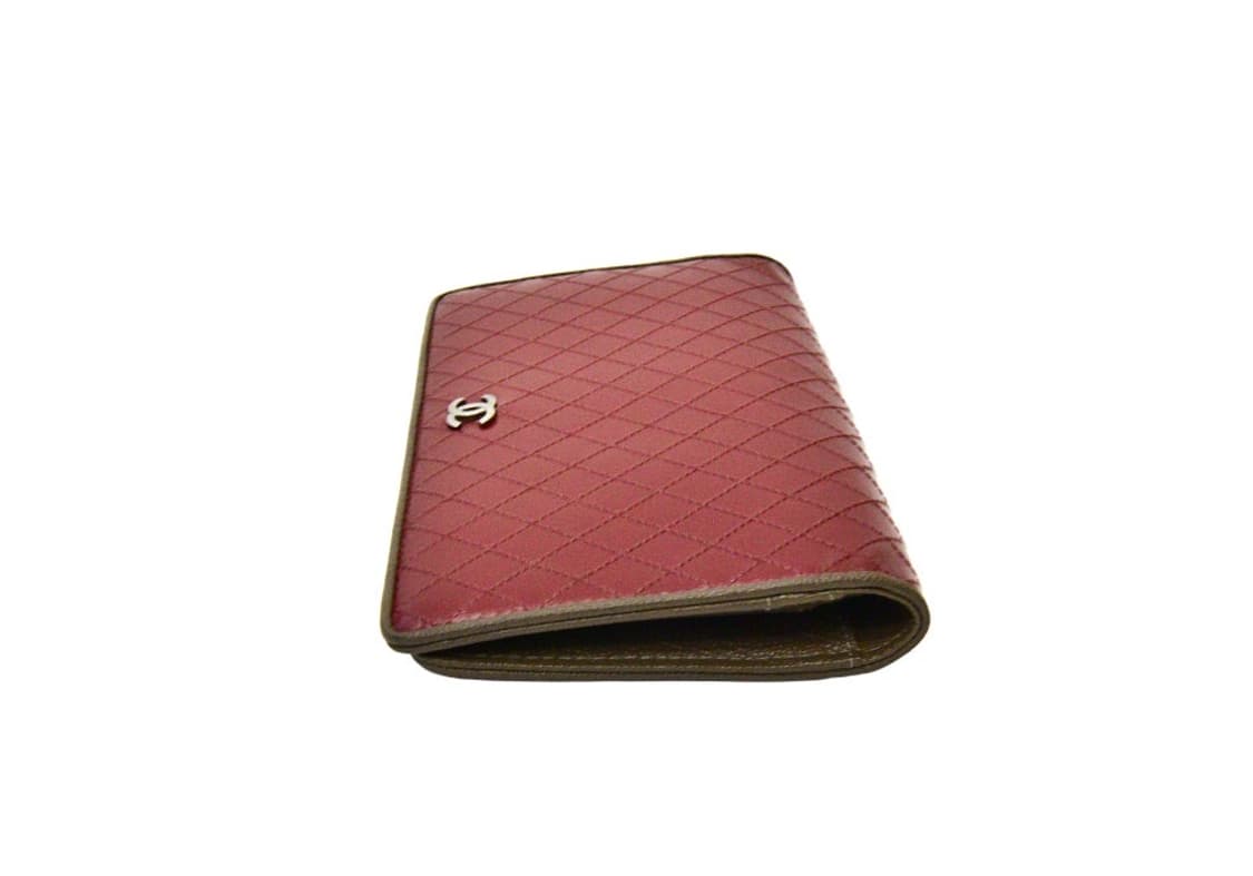 Chanel lambskin long wallet