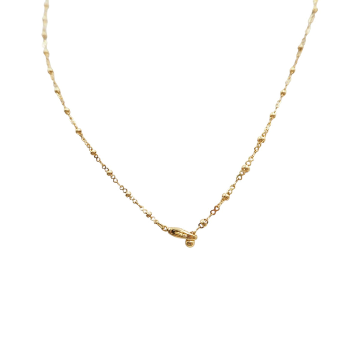 Gucci 603619 Yellow Gold Interlocking Necklace