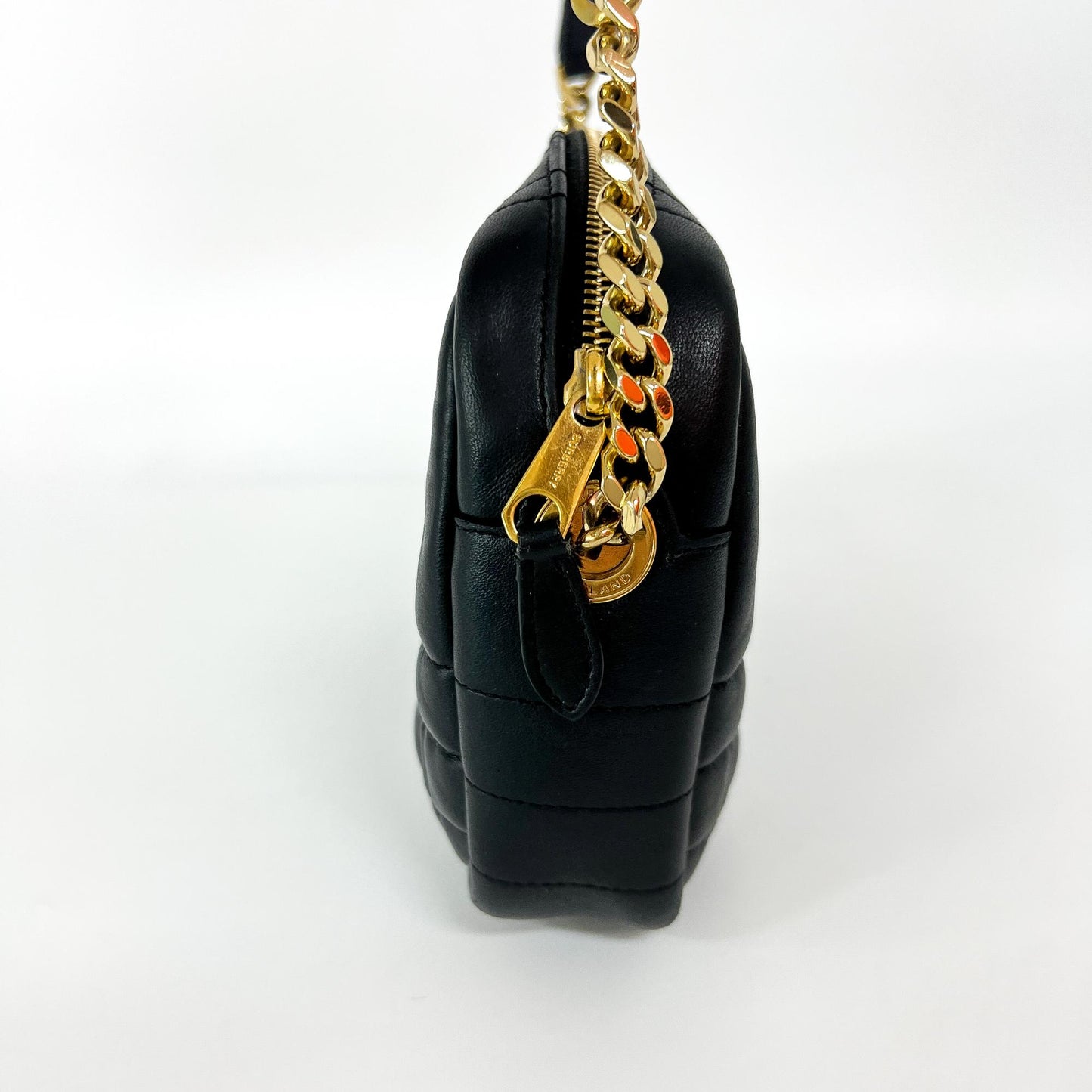Burberry Small Quilted Lambskin Lola Camera Bag Black