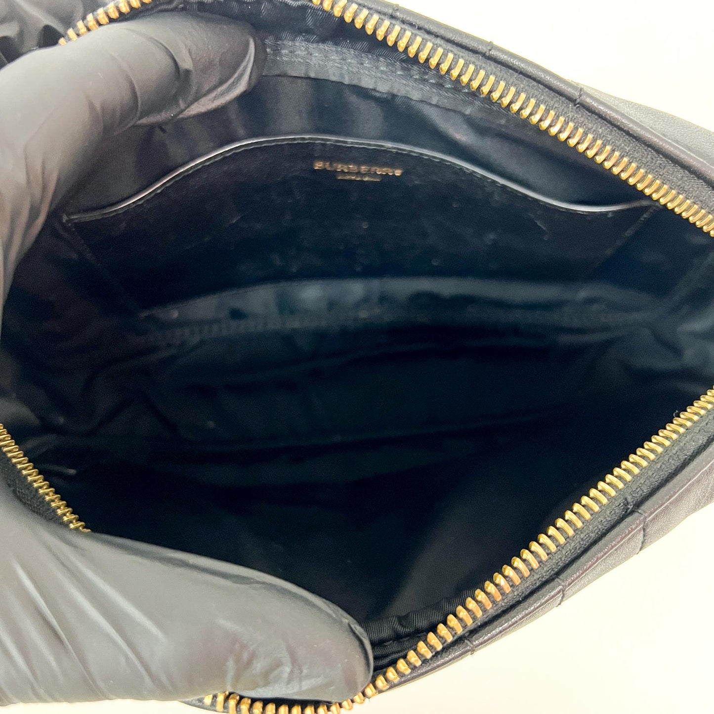 Burberry Small Quilted Lambskin Lola Camera Bag Black