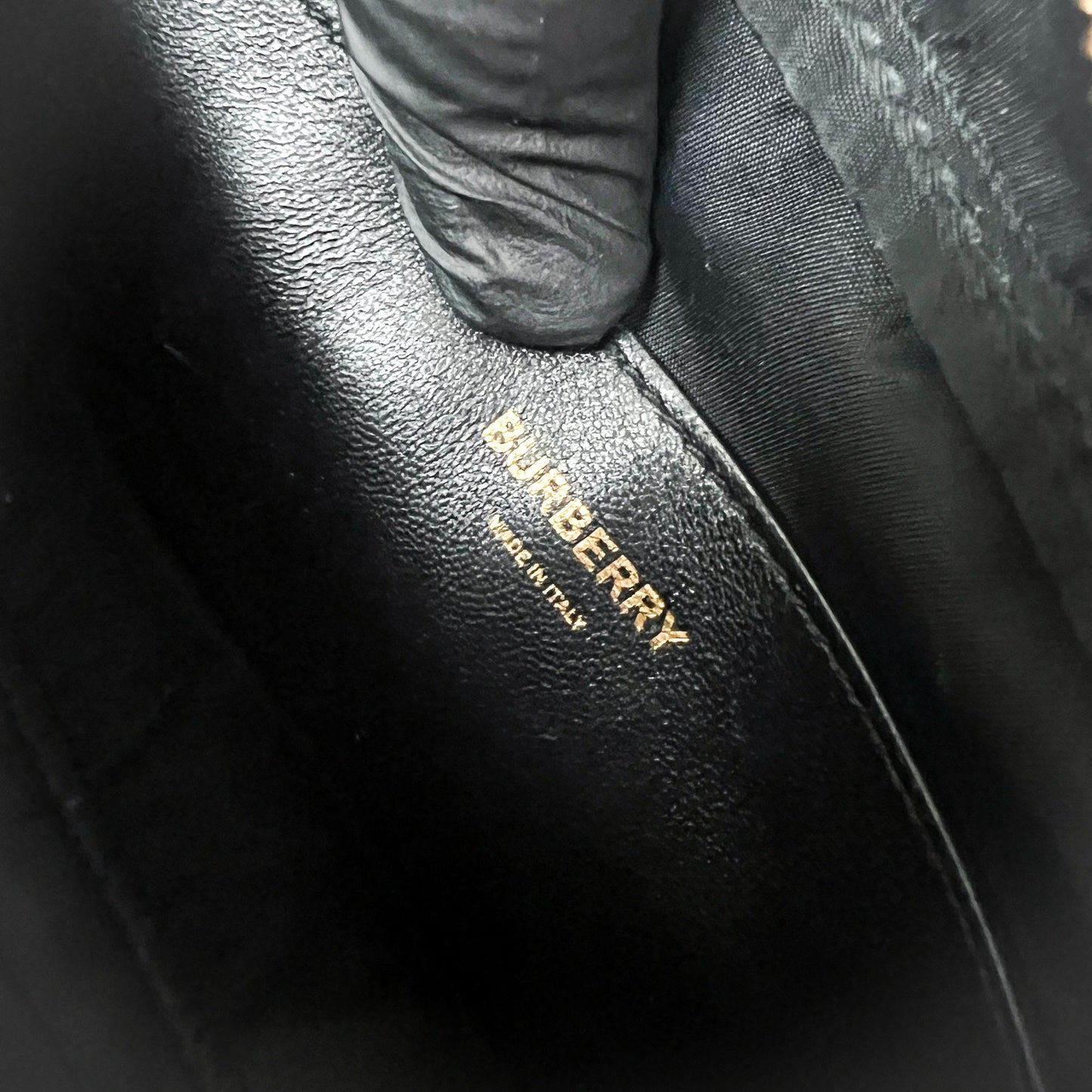 Burberry Small Quilted Lambskin Lola Camera Bag Black