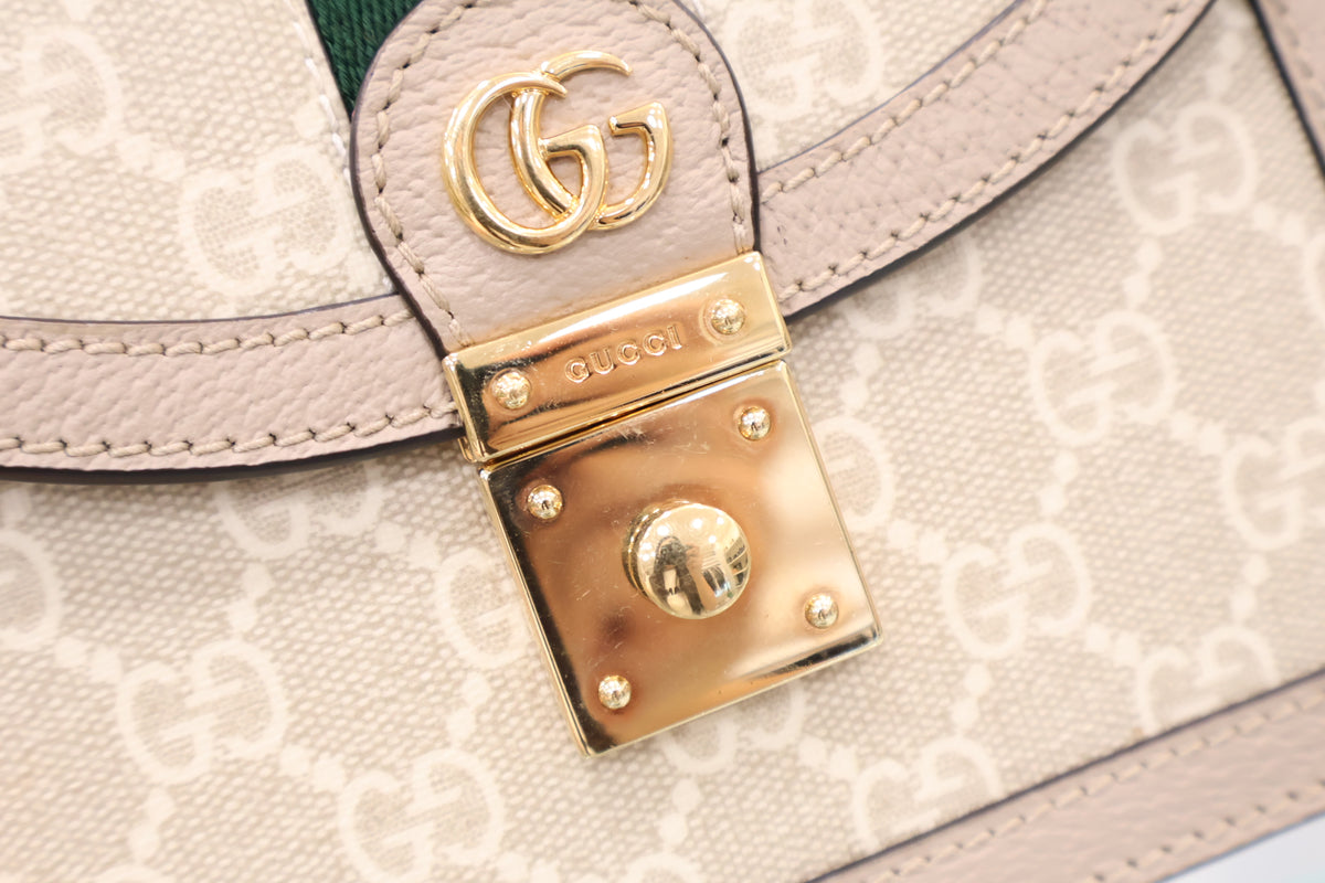 Ophidia GG Supreme Shoulder Bag 696180