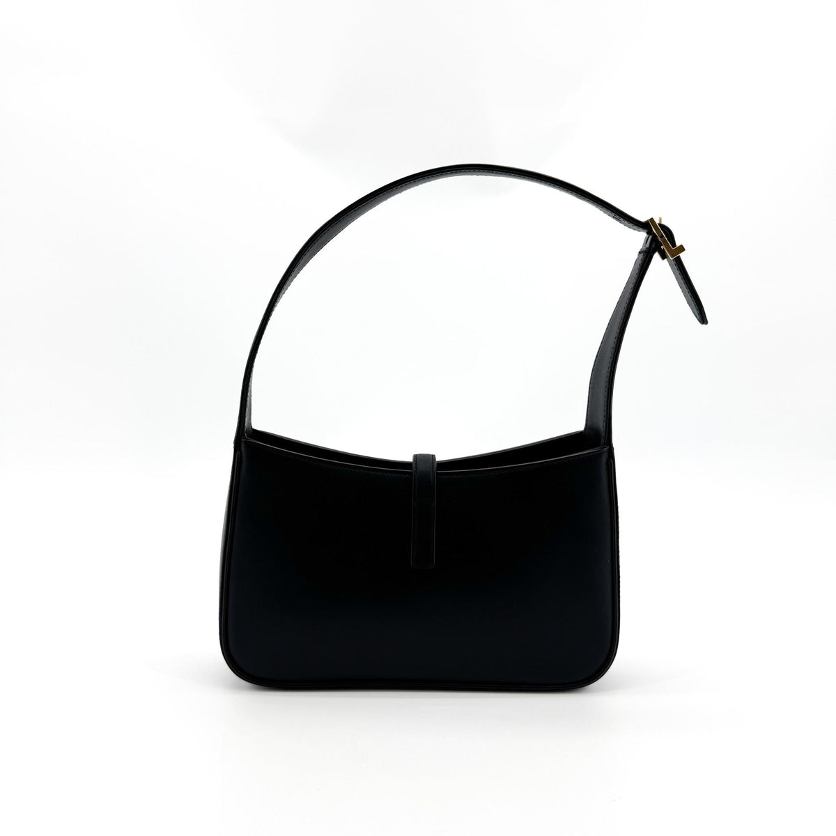 Saint Laurent Le 5 A 7 Hobo Bag Smooth Leather Black