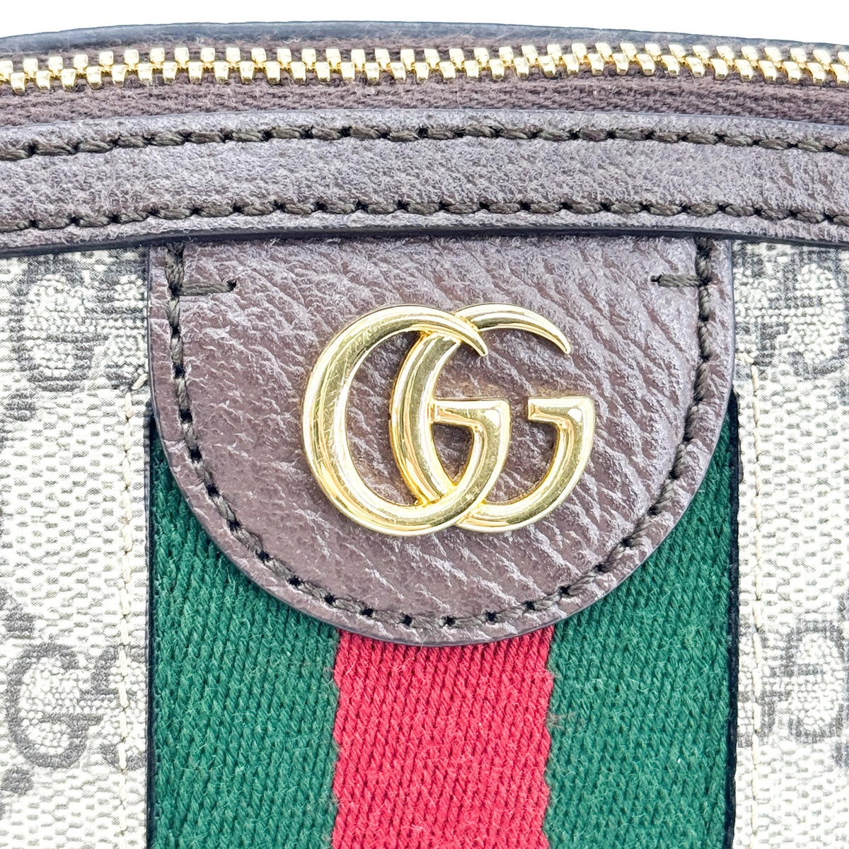 Gucci Ophidia GG Small Crossbody Bag Beige Ebony