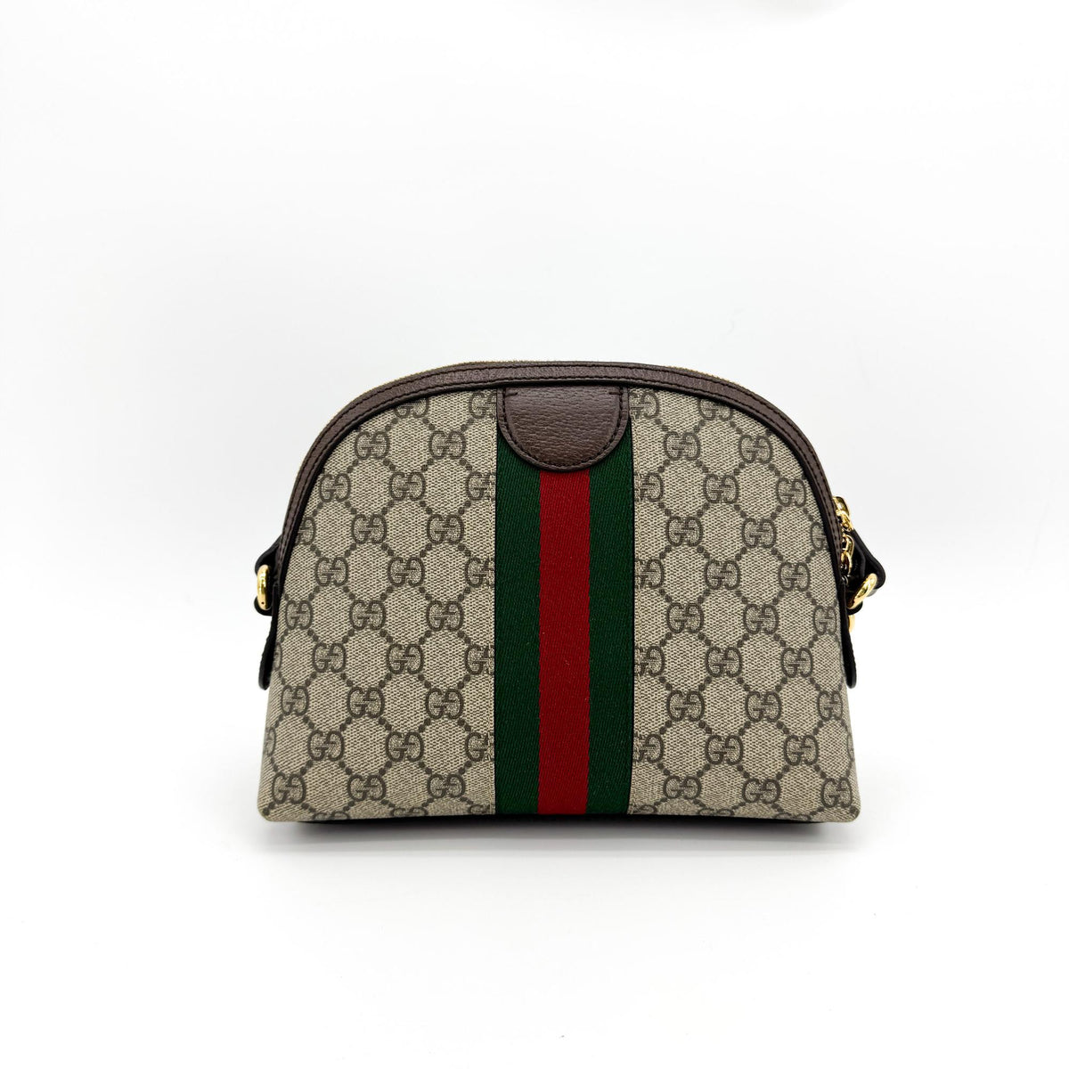Gucci Ophidia GG Small Crossbody Bag Beige Ebony