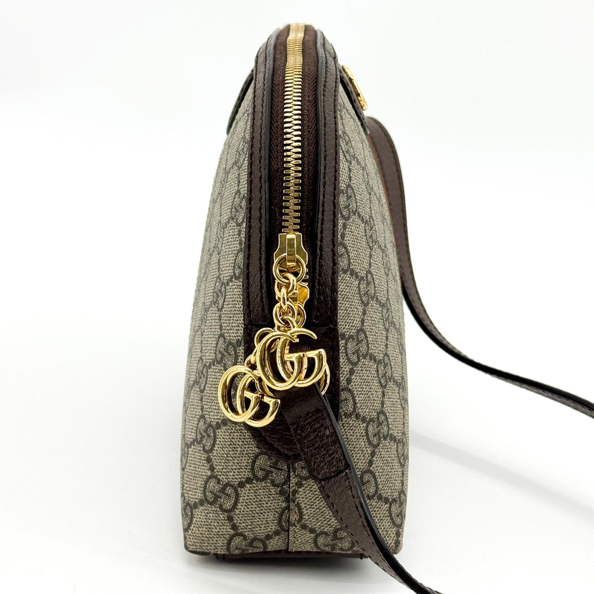 Gucci Ophidia GG Small Crossbody Bag Beige Ebony