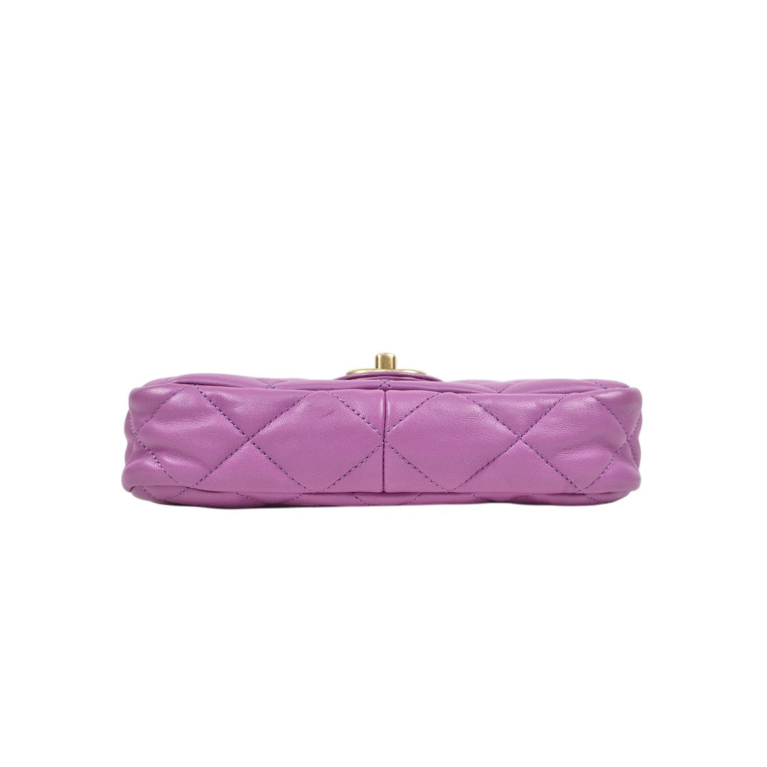 Chanel Purple Maxi Lambskin Chain Flap Shoulder Bag