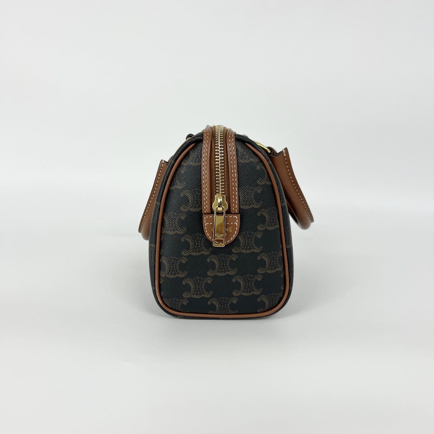 Celine Triomphe Canvas Mini Boston Bag
