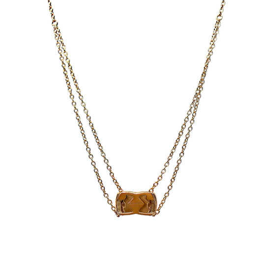 Chanel 18K Gold Coco Crush Necklace