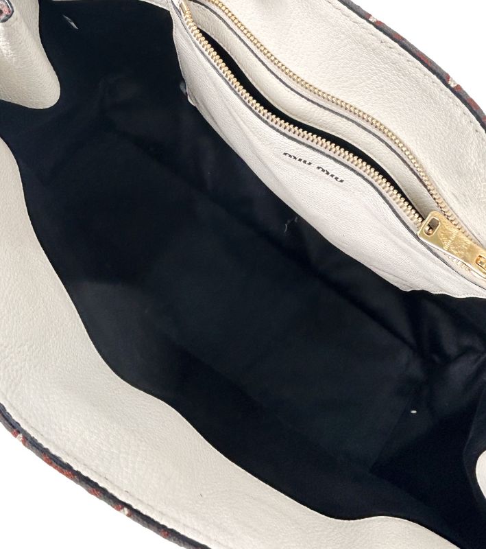 Miu Miu Jacquard shoulder bag